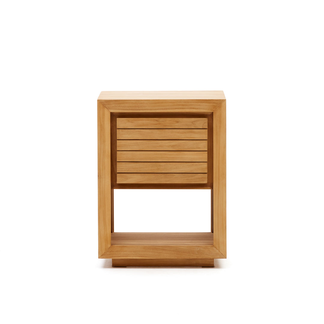 KAVE HOME Saula badeværelsesskab natur teaktræ 60x45