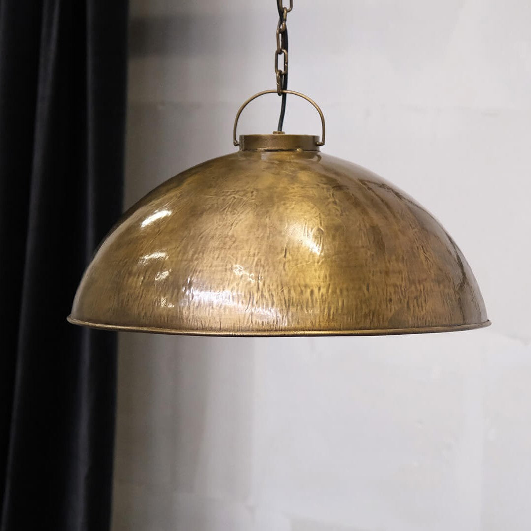 Produktbillede af Thormann pendel i antik messing model large på tilbud i høj kvalitet