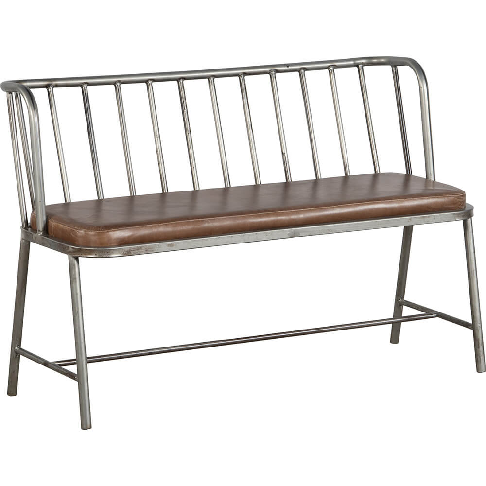 Produktbillede af TRADEMARK LIVING MANHATTAN BÆNK JERN 120 i premium kvalitet