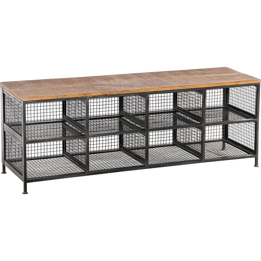 Produktbillede af TRADEMARK LIVING CLEVELAND SKOREOL JERN/TRÆ 120 i premium kvalitet