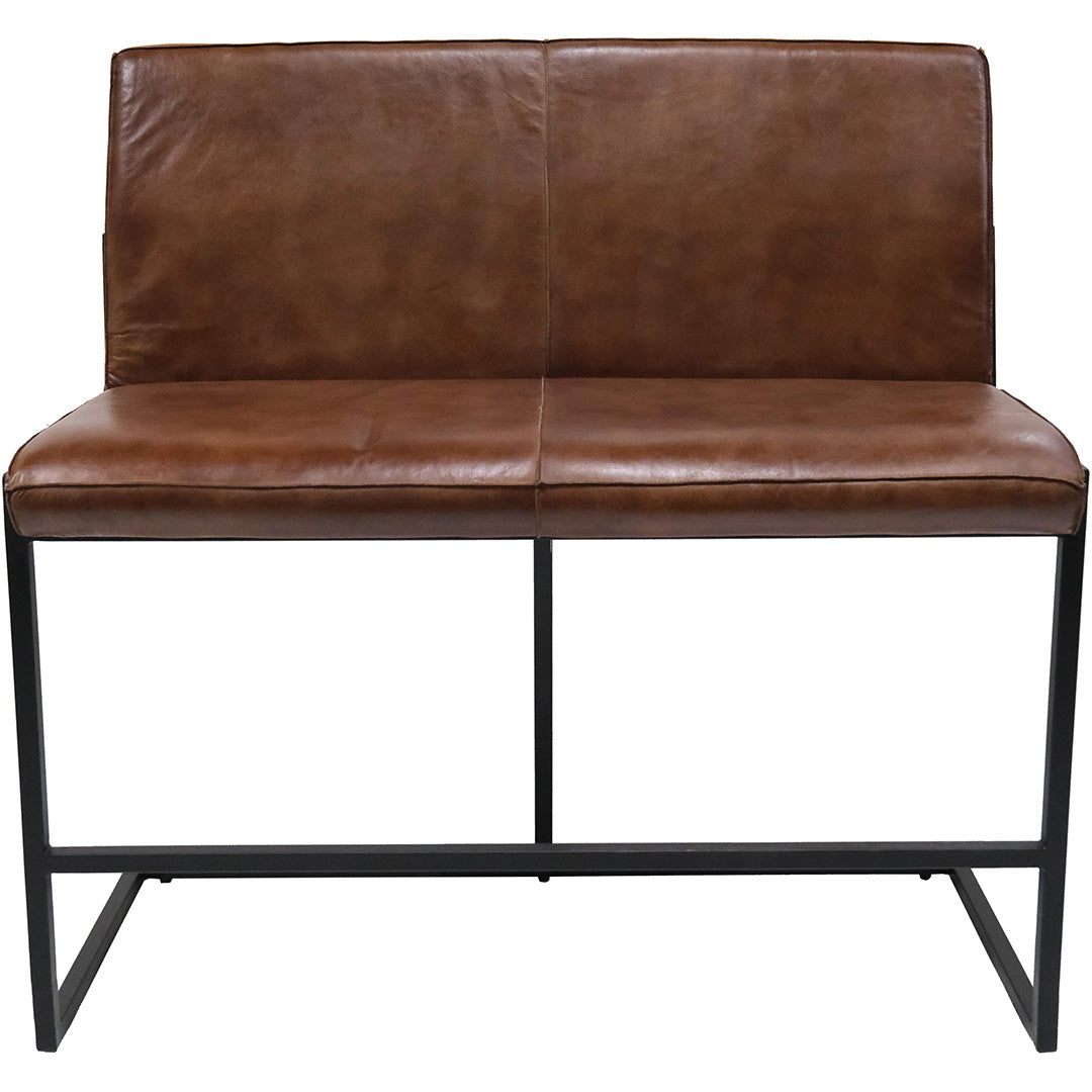 Produktbillede af TRADEMARK LIVING HELEN LOUNGESOFA LÆDER 118 i premium kvalitet