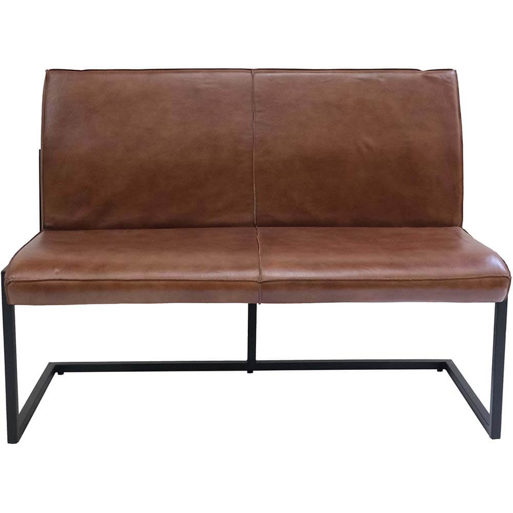 Produktbillede af TRADEMARK LIVING JUDI LOUNGESOFA LÆDER 122 i premium kvalitet