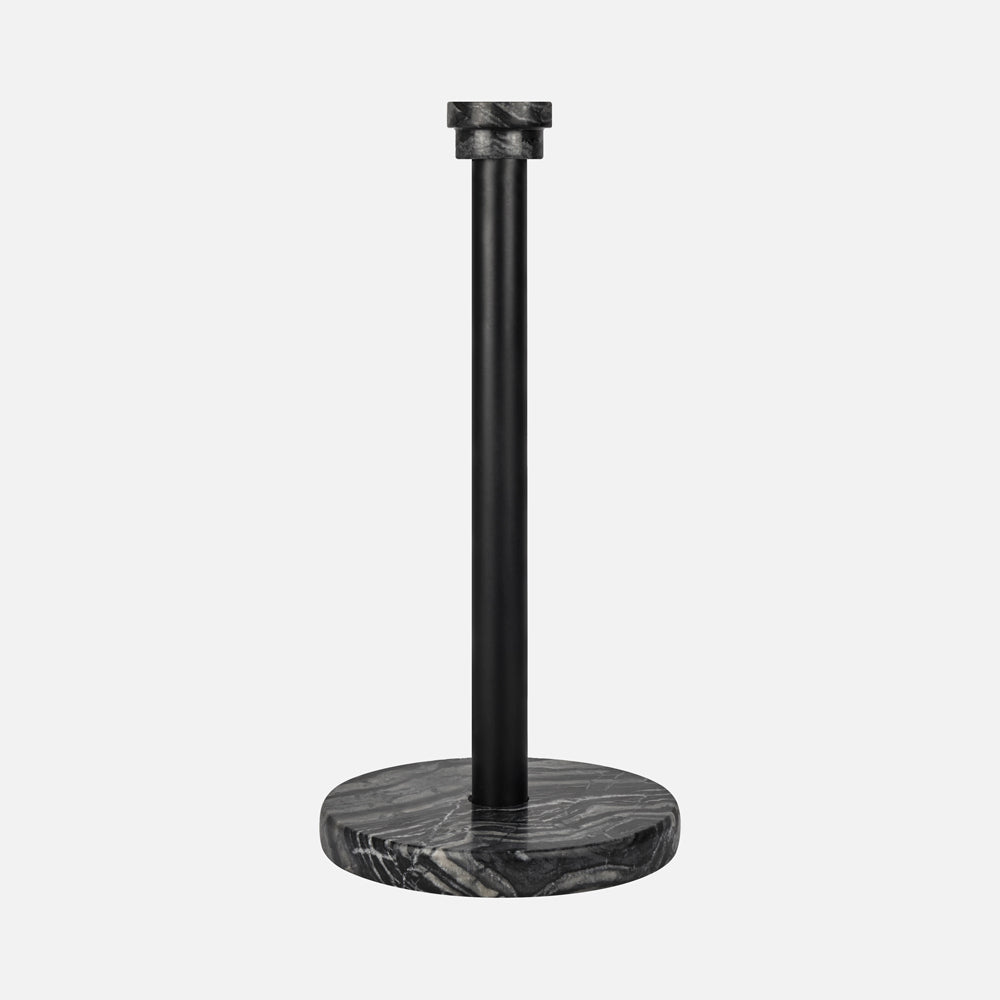 Produktbillede af MARBLE Køkkenrulleholder Sort på tilbud i høj kvalitet