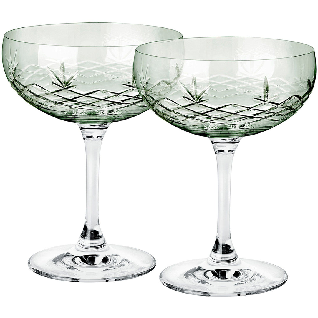 Frederik bagger Frederik bagger Crispy Gatsby Champagneglas, emerald – detaljebillede (Champagneglas)