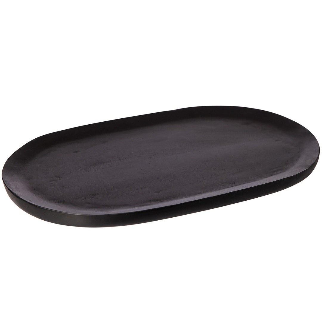 Ernst Ernst Bakke i træ, 40x25x2 cm, sort ❤ produktvisning (Serveringsbakke)