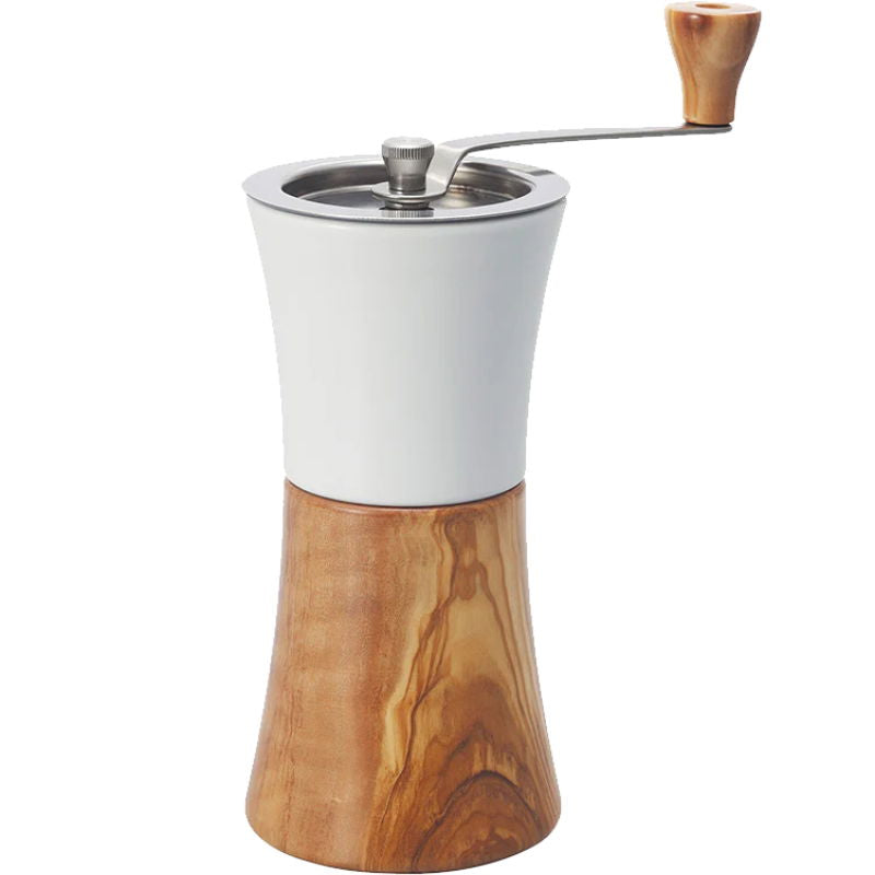 Produktbillede af Keramisk Kaffekværn Wood N Hario på tilbud i premium kvalitet
