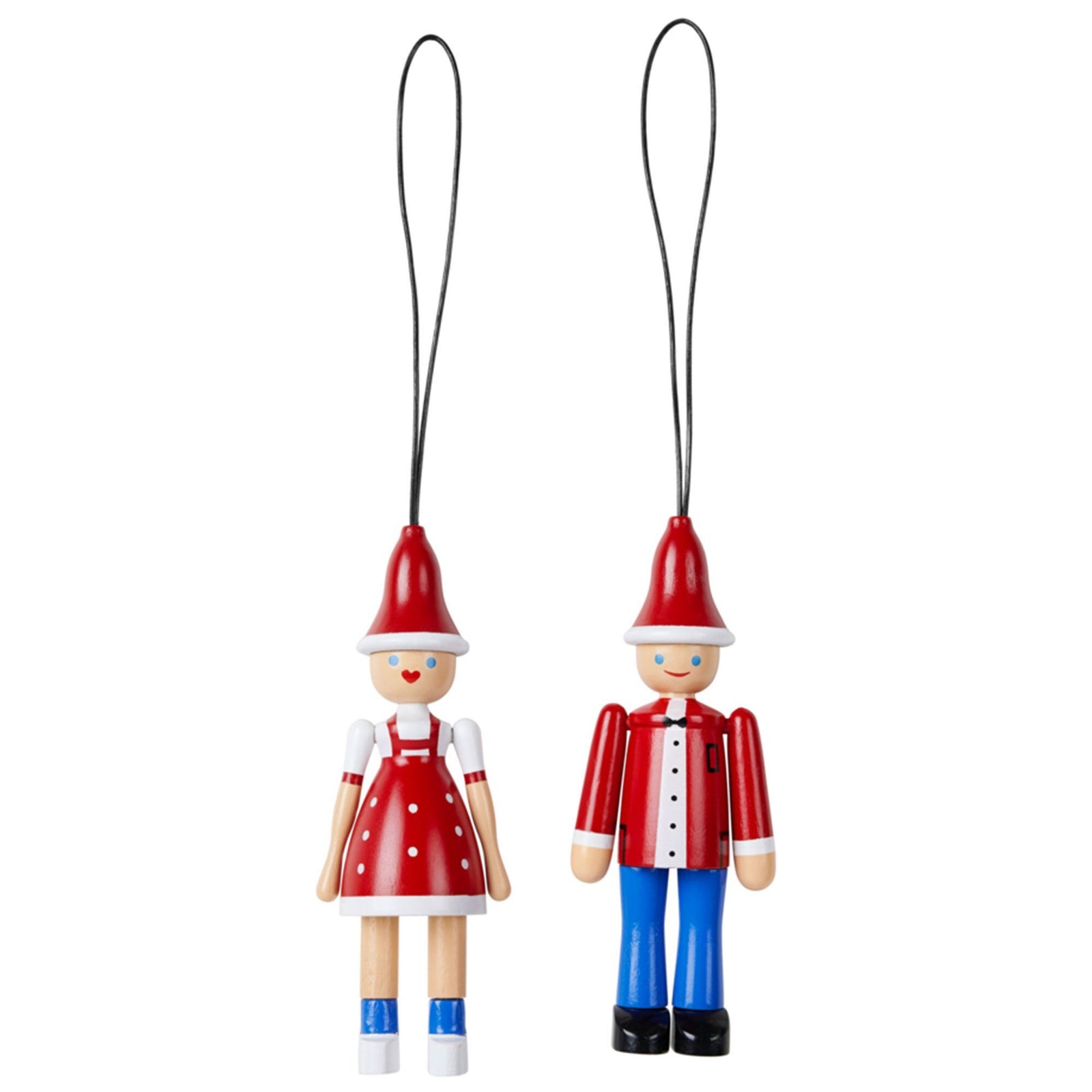 Kay bojesen Kay bojesen Jule Ole & Jule Lise juleophæng ❤ produktbillede (Juledekoration)