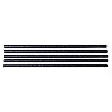 Sugerør Ø5x125 Mm Uden Knæk Bionedbrydelig Papir Sort 250 Stk. ❤ Kæmpe udvalg i Multiline ❤ Billig fragt og hurtig levering 2 - 5 hverdage - Varenummer: BAR-652136 / Ean: &