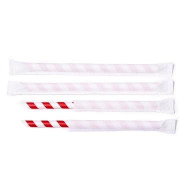 Sugerør Ø12x200 Mm u. Knæk Enkelt M/spids Bio. Papir Rødstribet 100 Stk. ❤ Kæmpe udvalg i Multiline ❤ Billig fragt og hurtig levering 2 - 5 hverdage - Varenummer: BAR-652151 / Ean: &