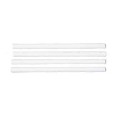 Produktbillede af Sugerør Ø13x220 Mm u. Knæk Bionedbrydelig Papir Hvid 100 Stk. på tilbud – premium kvalitet og detaljer