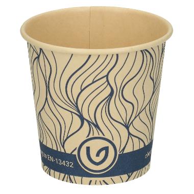 Produktbillede af Kaffebæger 10 Cl Ø62 Mm Espresso Bæredygtig 50 Stk. på tilbud – premium kvalitet og detaljer