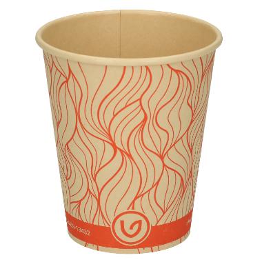 Produktbillede af Kaffebæger 25 Cl Ø80 Mm Bæredygtig 50 Stk. på tilbud – premium kvalitet og detaljer