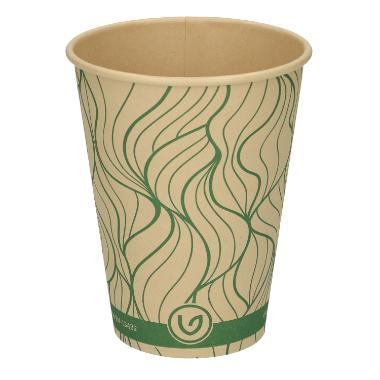 Produktbillede af Kaffebæger 35 Cl Ø90 Mm Bæredygtig 50 Stk. på tilbud – premium kvalitet og detaljer