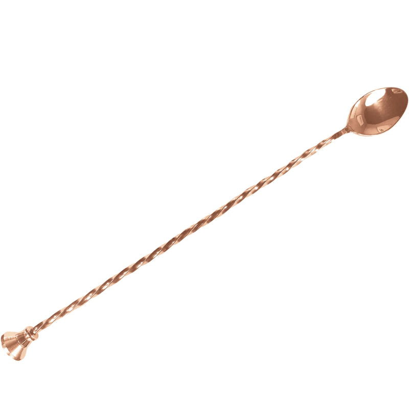 Produktbillede af Barprofessional Barspoon Masher 30 Cm Kobber på tilbud – premium kvalitet og detaljer
