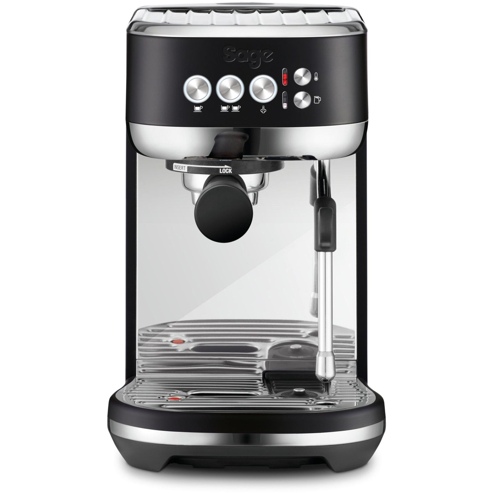 Sage Sage SES500BTR The Bambino Plus espressomaskine sort – produktvisning (Espressomaskiner)