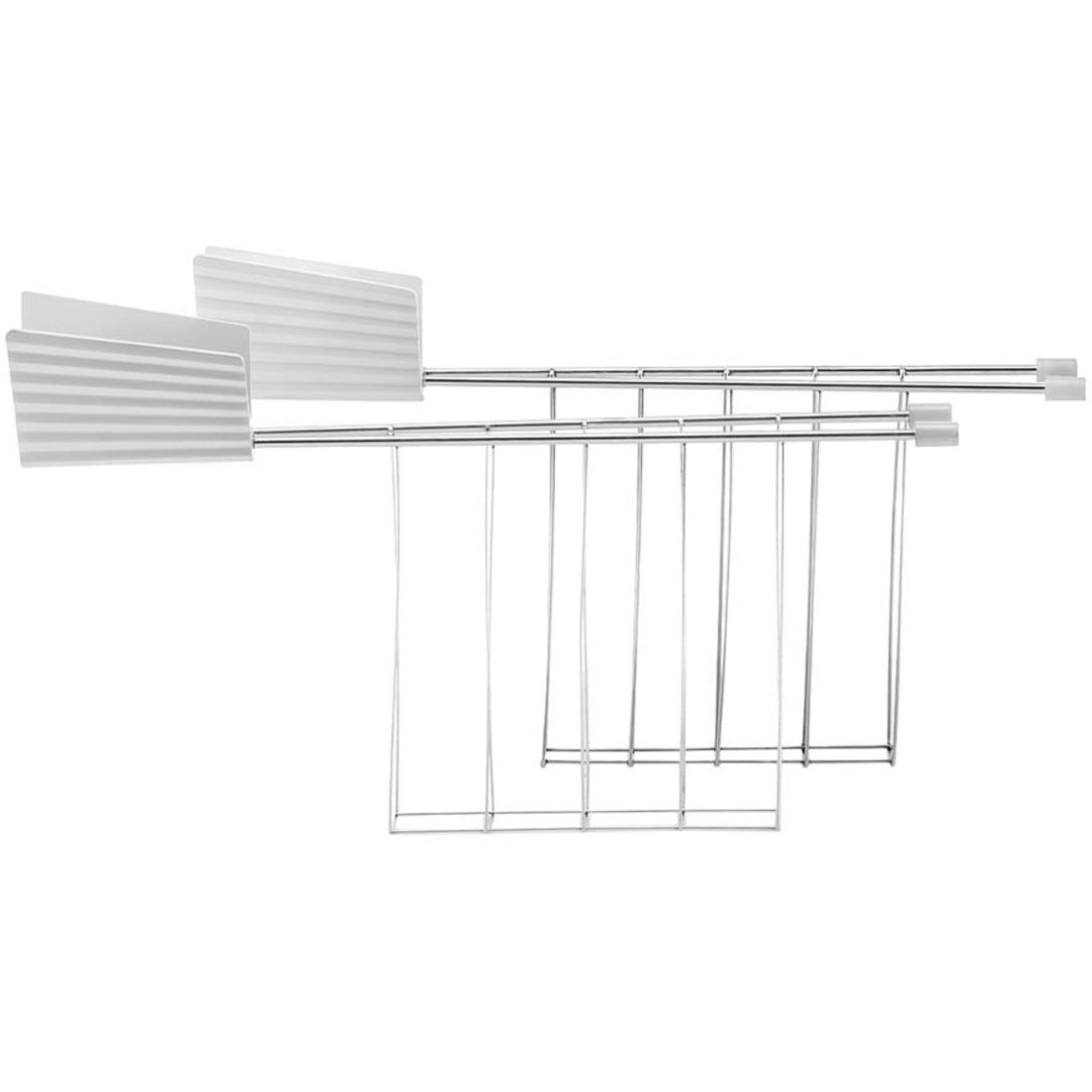 Alessi Alessi Plissé sandwich rist, hvid – produktbillede (Riste)