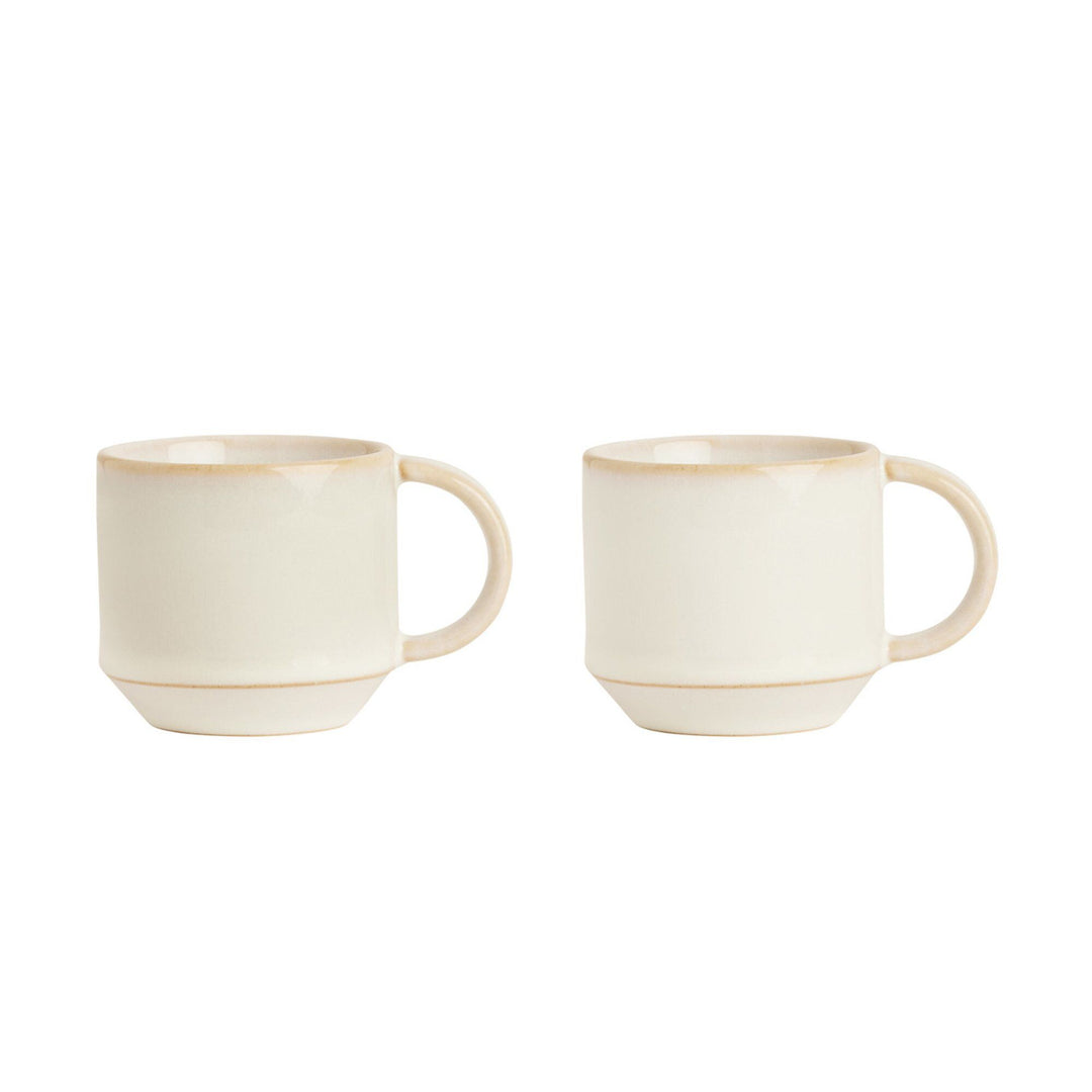 Oyoy living design Oyoy living design Yuka espressokop, offwhite, pakke med 2 – produktvisning (Espressokopper)