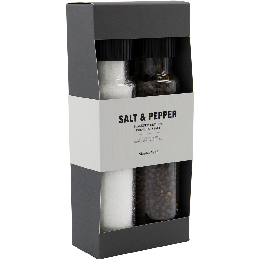 Nicolas vahé Nicolas vahé Salt & Pepper Gift Box 475 g ❤ detaljebillede i kategorien Krydderier