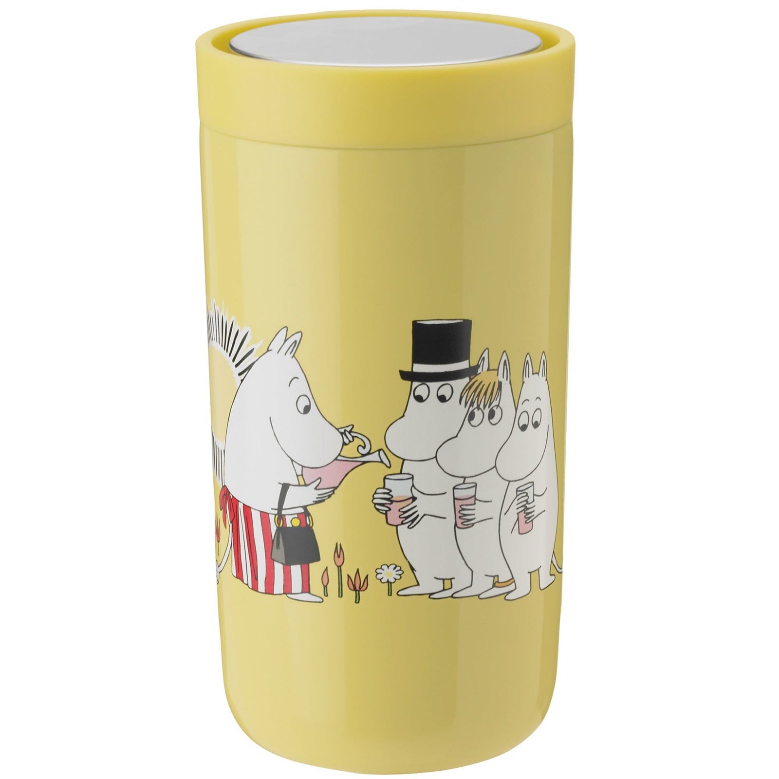 Stelton Stelton To Go Click Termokop 0,2 liter,Moomin lemonade – produktbillede (Moomin)