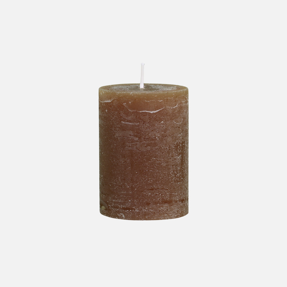 Produktbillede af MACON Bloklys walnut 10cm. på tilbud i høj kvalitet