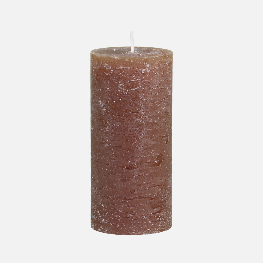 Produktbillede af MACON Bloklys walnut 15cm. på tilbud i høj kvalitet