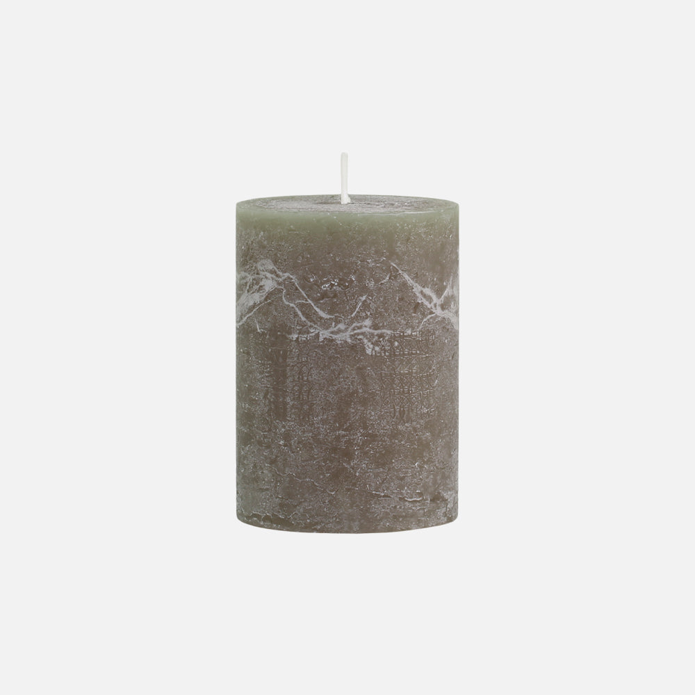 Produktbillede af MACON Bloklys olive 10cm. på tilbud i høj kvalitet