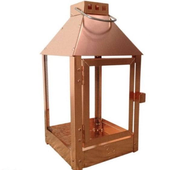 Produktbillede af Marco Lanterne 5 farver 12,5 x 12,5 x 25 cm Massiv kobber på tilbud i høj kvalitet