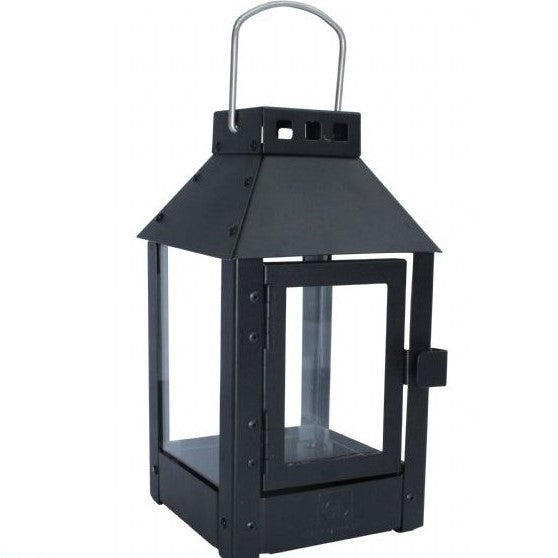 Produktbillede af Marco Lanterne 5 farver 12,5 x 12,5 x 25 cm Galvaniseret Sort på tilbud i høj kvalitet