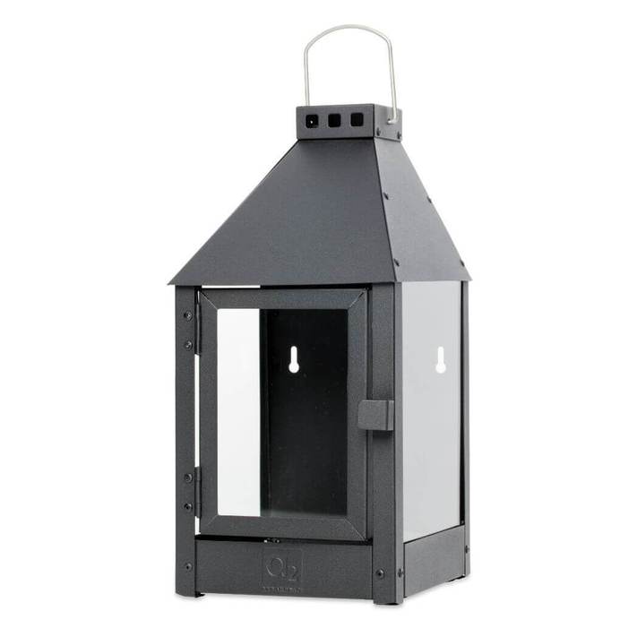 Produktbillede af Marco Lanterne til væg 5 farver 17 x 17 x 36,5 cm Galvaniseret Sort på tilbud i høj kvalitet