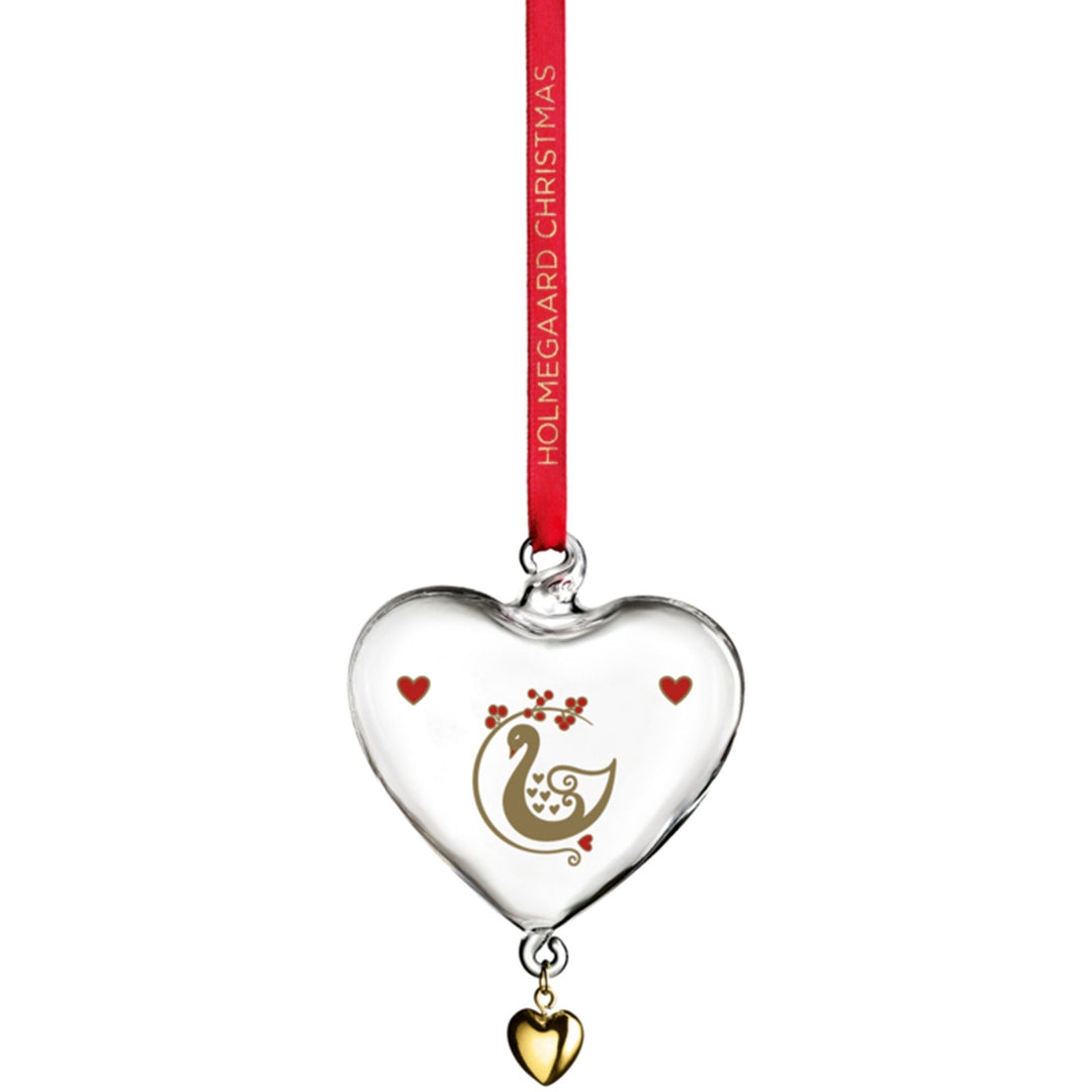 Holmegaard Holmegaard Ann-Sofi Romme Årets julehjerte 2025 – vinkelbillede (Julehjerte)