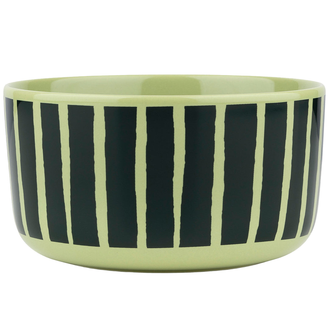 Marimekko Marimekko Piccolo skål 5 dl, pære/mørkegrøn ❤ produktfoto (Skål)