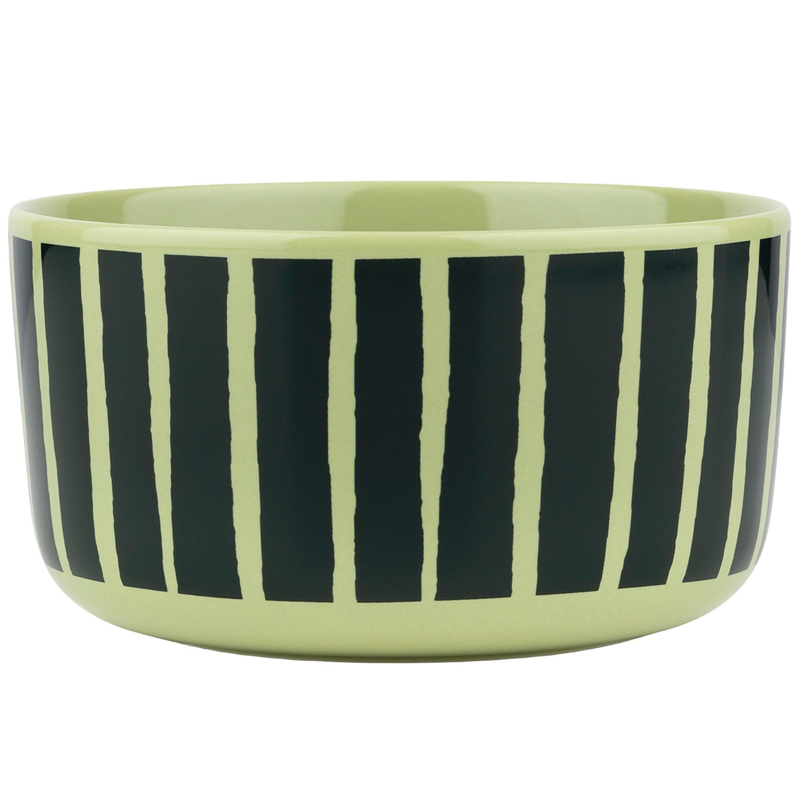 Marimekko Marimekko Piccolo skål 5 dl, pære/mørkegrøn ❤ produktfoto (Skål)