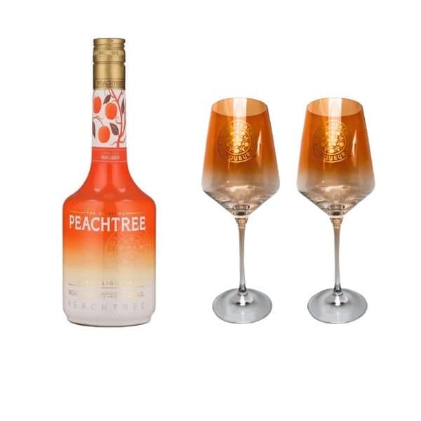 De Kuyper Peach Tree + 2 Glas ❤ Stort online udvalg i DE KUYPER ❤ Billig fragt og hurtig levering 2 - 5 hverdage - Varenummer: BAR-699266 / Ean: på lager - Udsalg på Barudstyr | Bardisken | MerchandiSpar op til 51% - Over 454 kendte brands på udsalg
