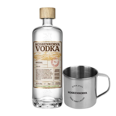 Koskenkorva Vodka Fl 70 + Moscow Mule Kop ❤ Stort online udvalg i KOSKENKORV ❤ Billig fragt og hurtig levering 2 - 5 hverdage ❤ Varenummer: BAR-699267 / Ean: på lager - Udsalg på Fødevarer, drikkevarer og tobak | Drikkevarer | Alkoholiske drikke | Spiritus | Vodka Spar op til 63% - Over 400 kendte brands på udsalg
