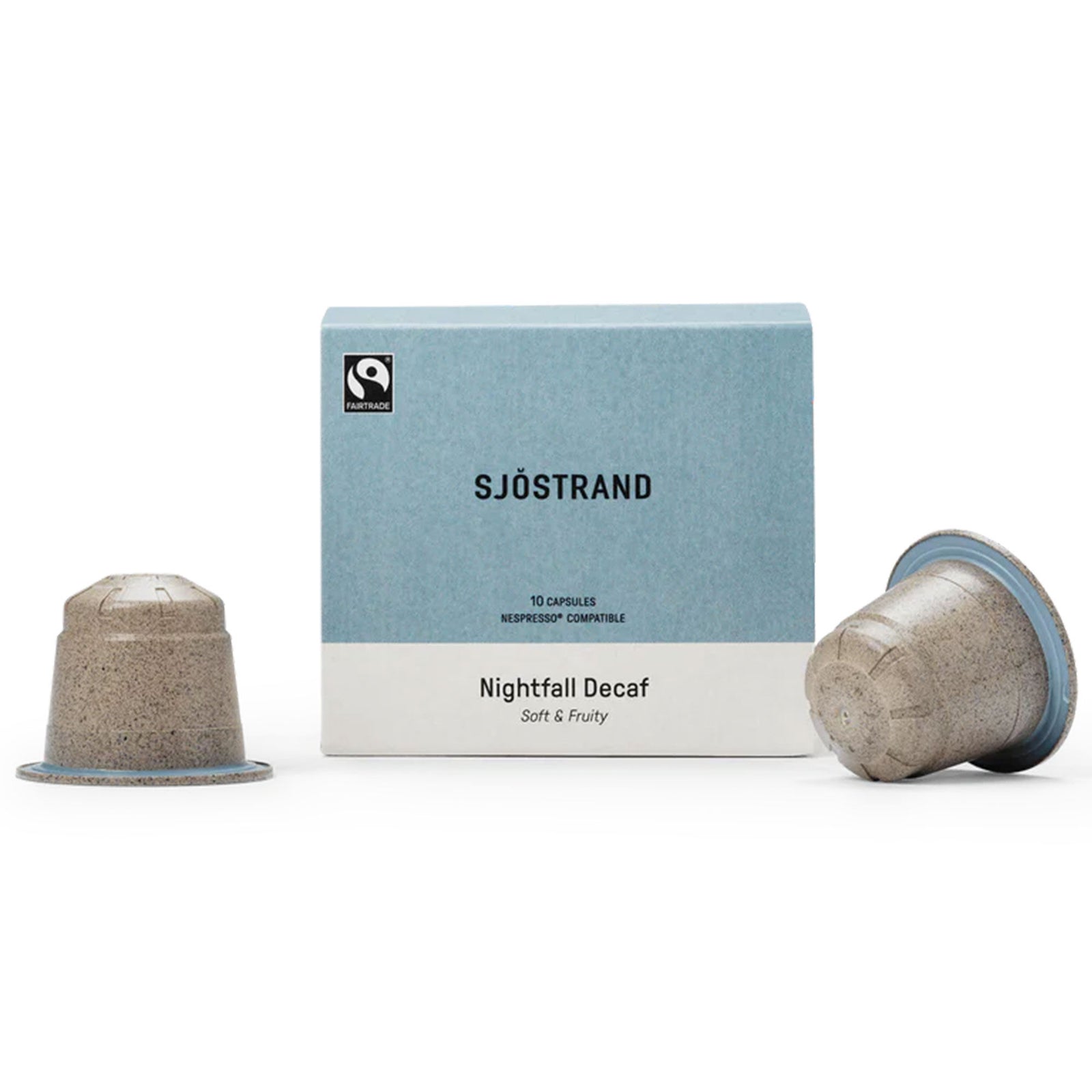 Sjöstrand coffee Sjöstrand coffee Nightfall Decaf kaffekapsler 10 stk. – produktbillede (Kaffekapsler)