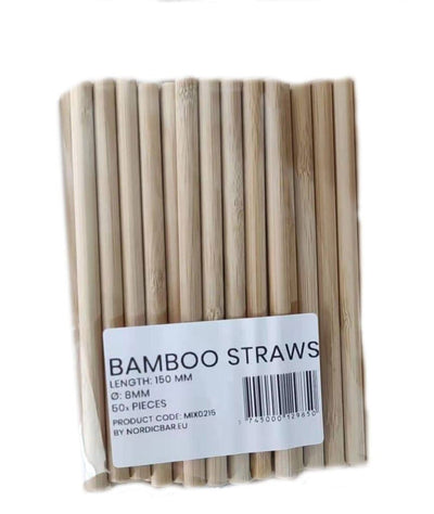 Bambus Sugerør 15cm 50stk. ❤ Kæmpe udvalg i BARLIFE ❤ Billig fragt og hurtig levering 2 - 5 hverdage - Varenummer: BAR-646027 / Ean: '5745000129850 på lager - Udsalg på Barudstyr Cocktailtilbehør Bionedbrydelige sugerør Spar op til 63% - Over 350 kendte brands på udsalg