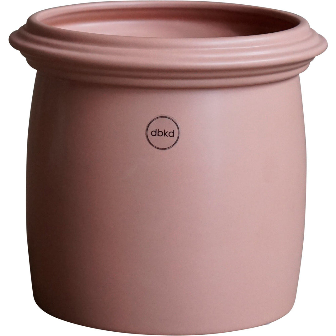 Dbkd Dbkd Kruset krukke, small, apricot – vinkelbillede (Krukke)