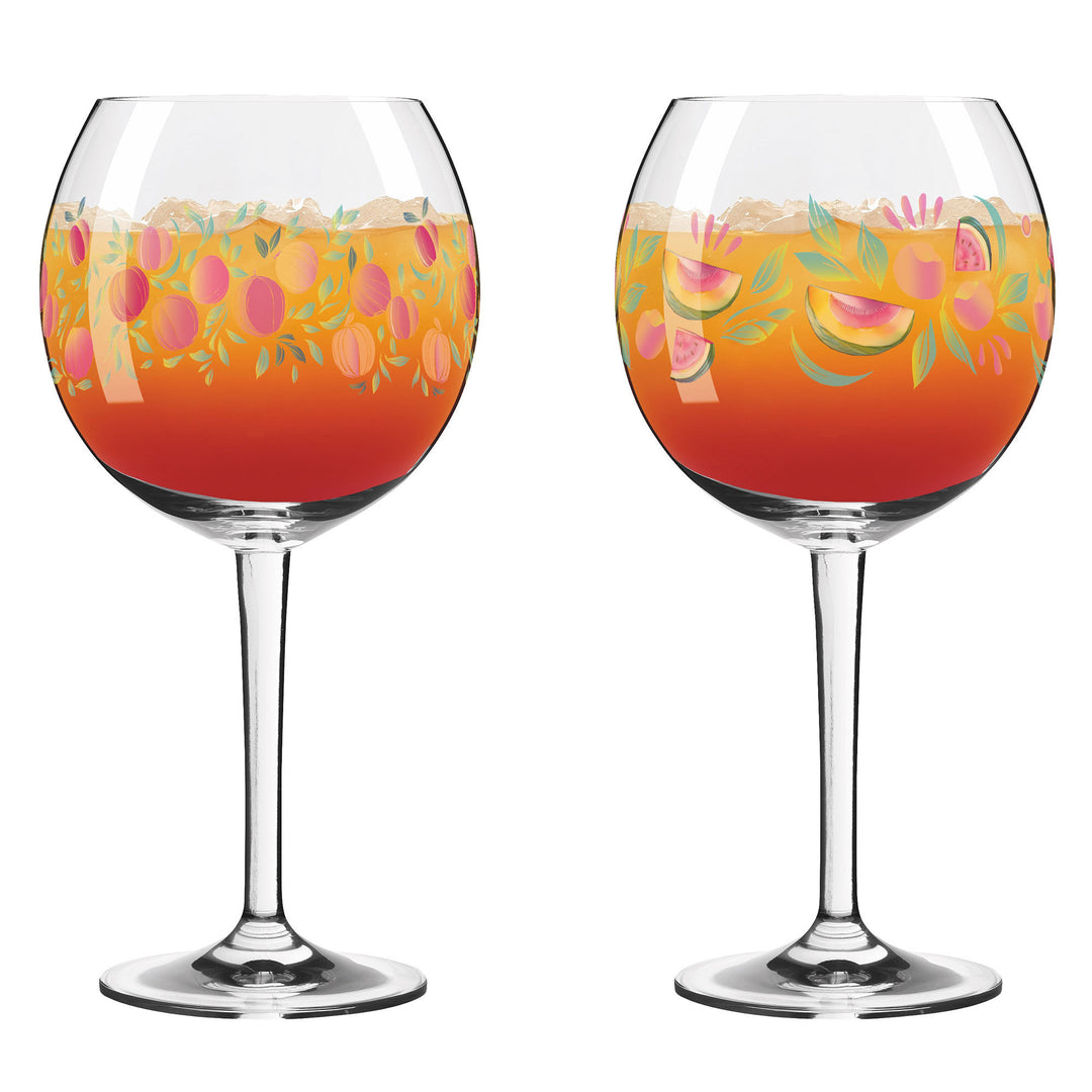 Ritzenhoff Ritzenhoff Summer Breeze No 3 & 4 drikkeglas, 2-pak – frontbillede (Drinkglas)