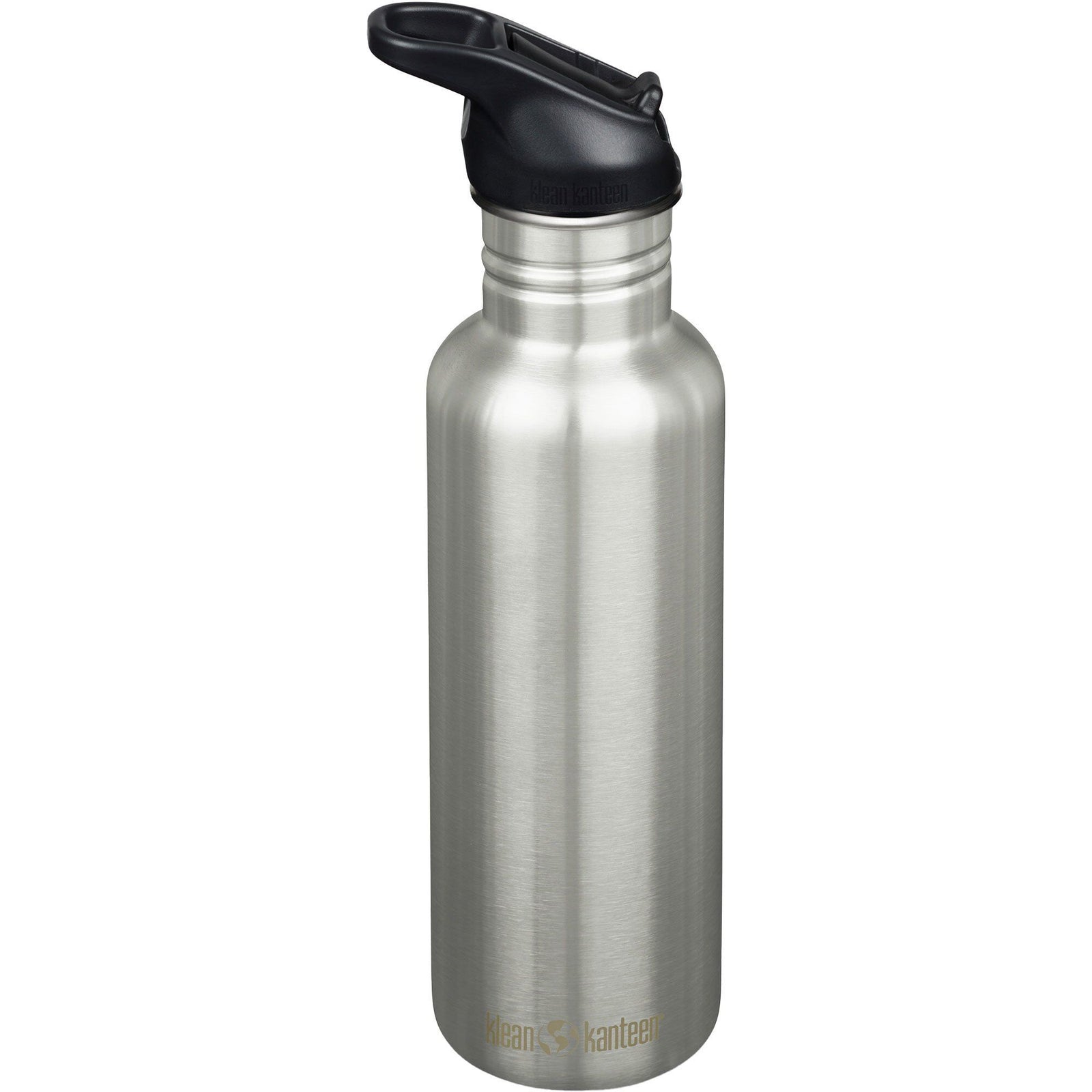 Klean kanteen Klean kanteen Classic Flip Seal Sport Vandflaske 800ml, børstet stål ❤ frontbillede (Termokande)