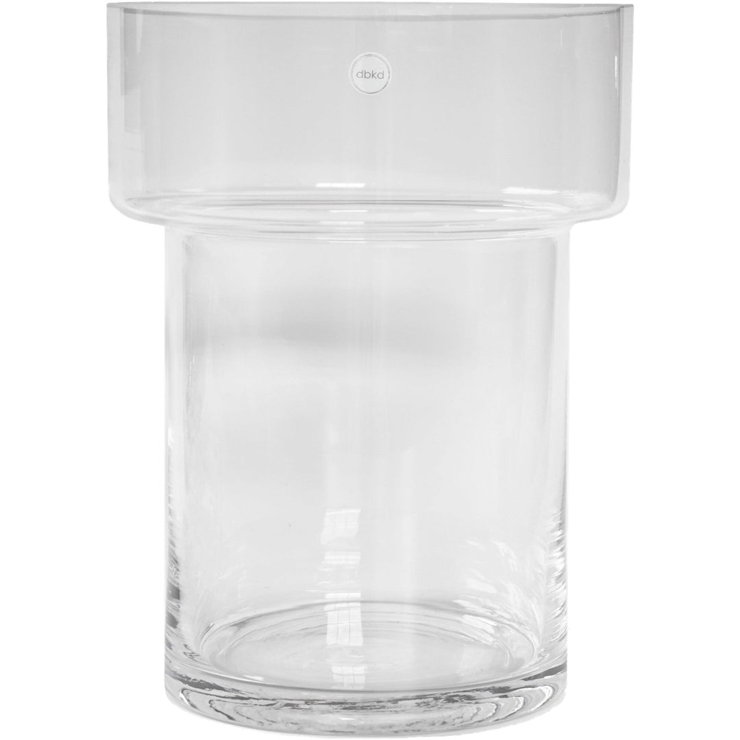 Dbkd Dbkd Keeper glasvase, medium, klar – frontbillede (Vase)