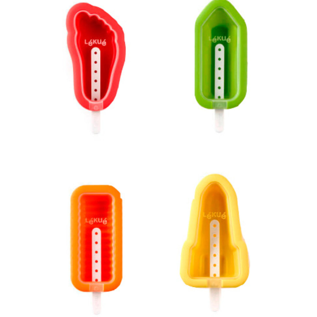 Lékué Lékué Isform Iconic, 4 stk. – vinkelbillede (Isforme)