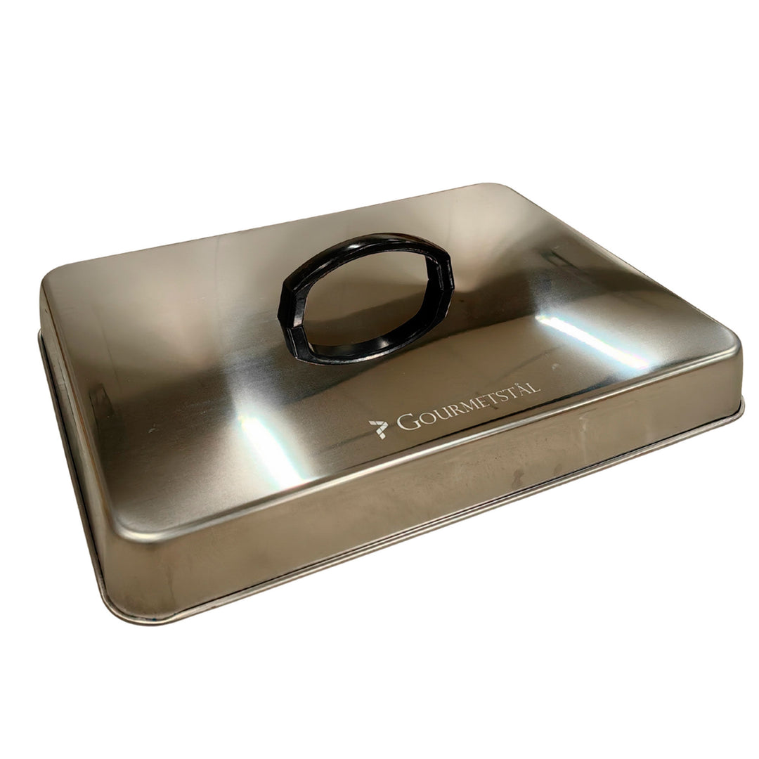 Gourmetstål Gourmetstål Firkantet smeltelåg stor – produktvisning (Grilltilbehør)