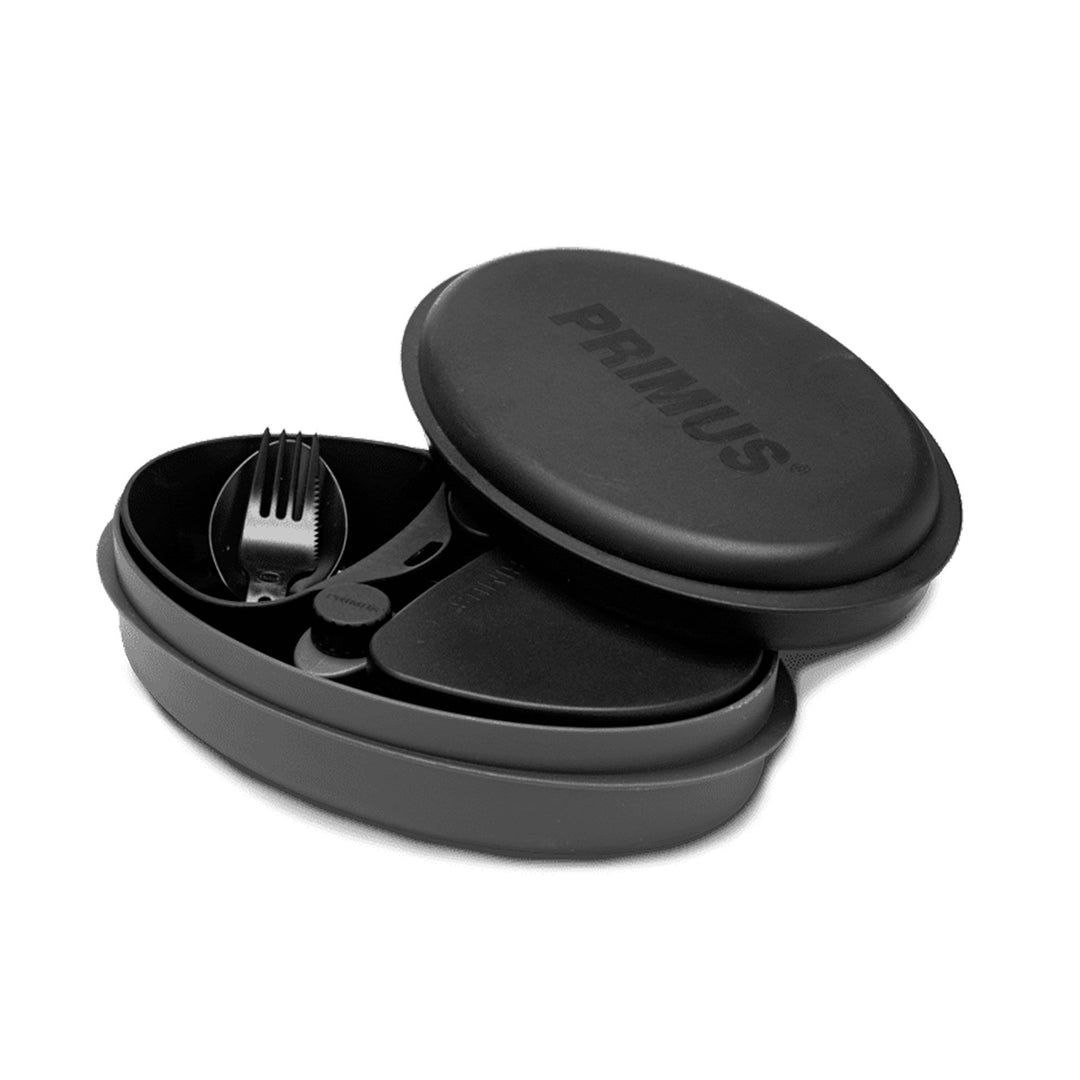 Primus Primus måltidssæt 8 dele, sort ❤ frontbillede (Friluftsliv)