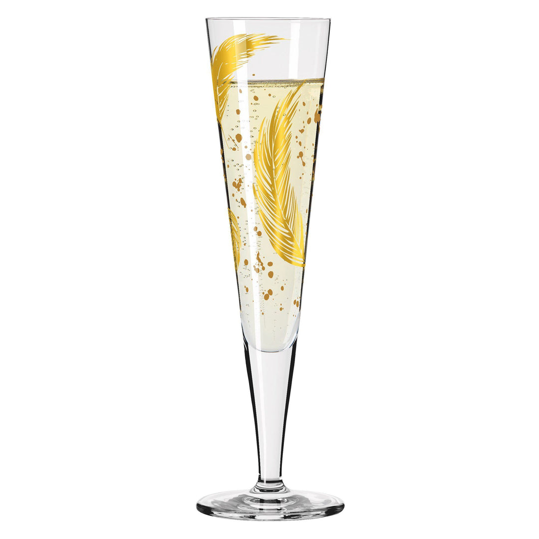 Ritzenhoff Ritzenhoff Goldnacht No. 42 champagneglas, 1 stk. ❤ detaljebillede (Champagneglas)