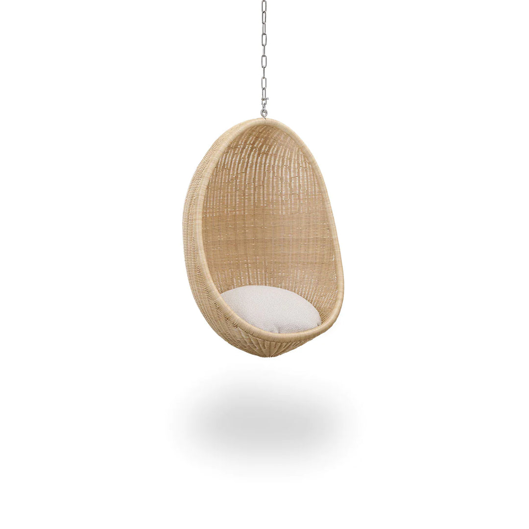 Produktbillede af SIKA DESIGN HANGING EGG RATTAN NATUR JUNIOR 96 i premium kvalitet