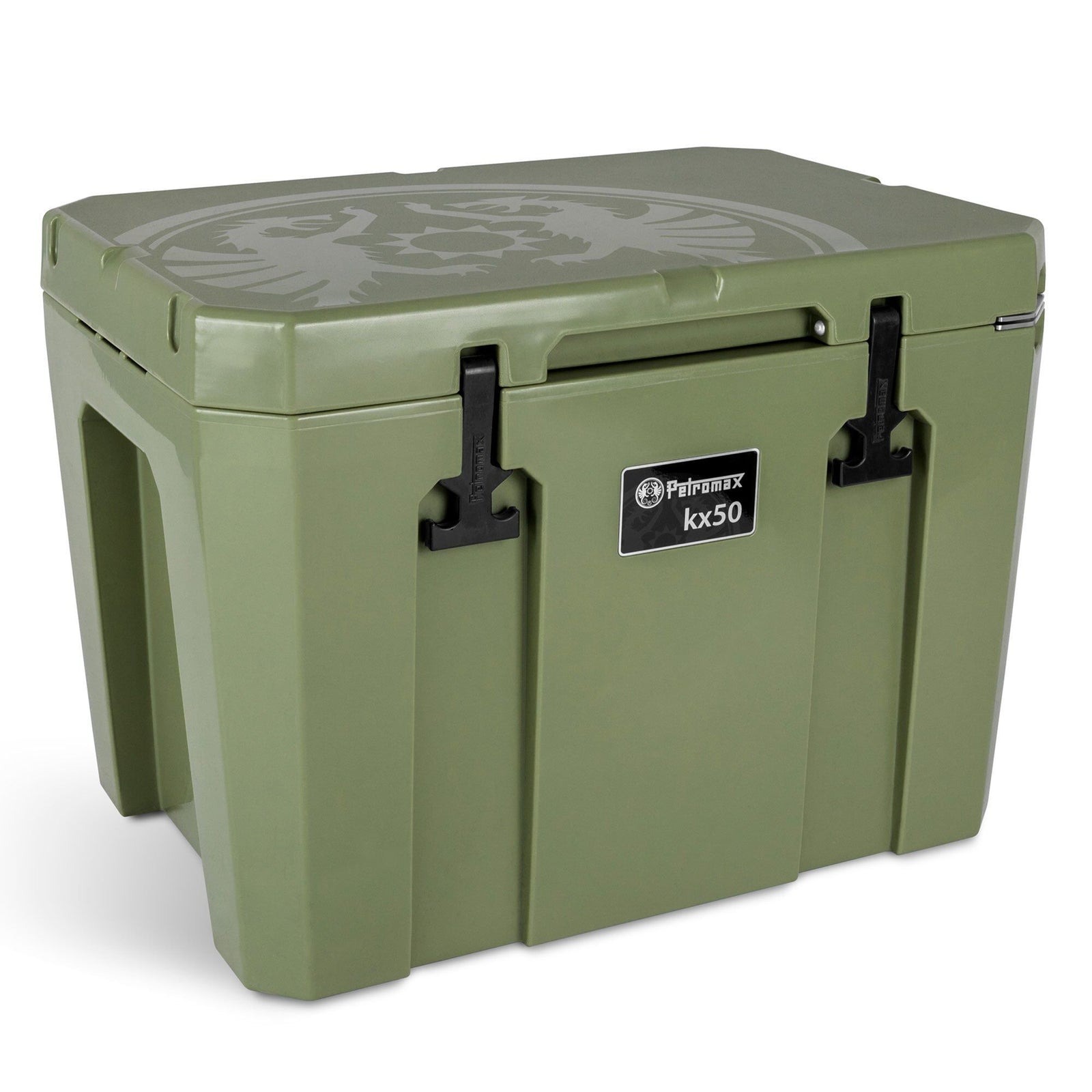 Petromax Petromax Køletaske 50 liter, oliven – close-up (Køletaske)