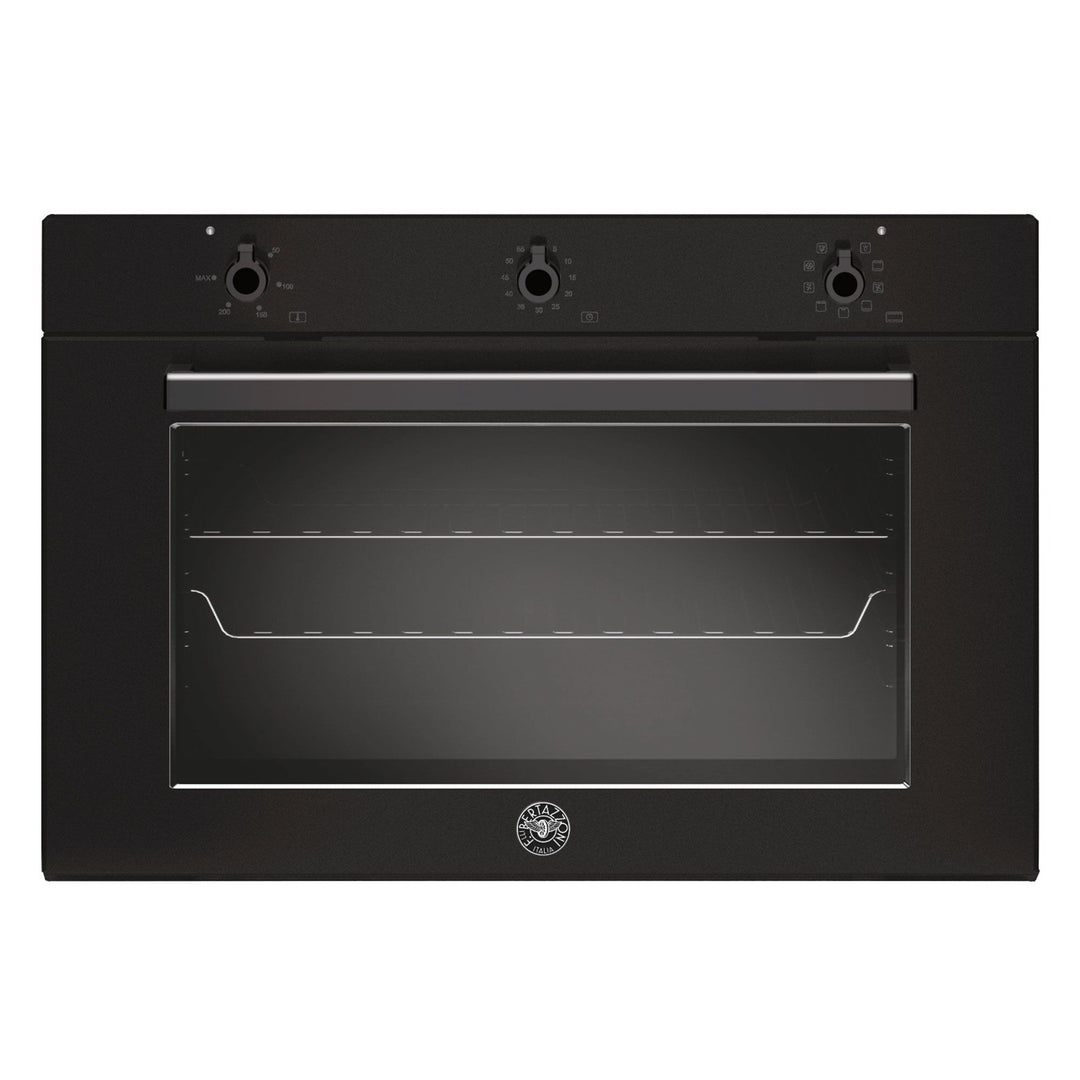 Bertazzoni Bertazzoni Professional F909PROEK indbygningsovn 90 cm, carbonio – frontbillede (Ovn)