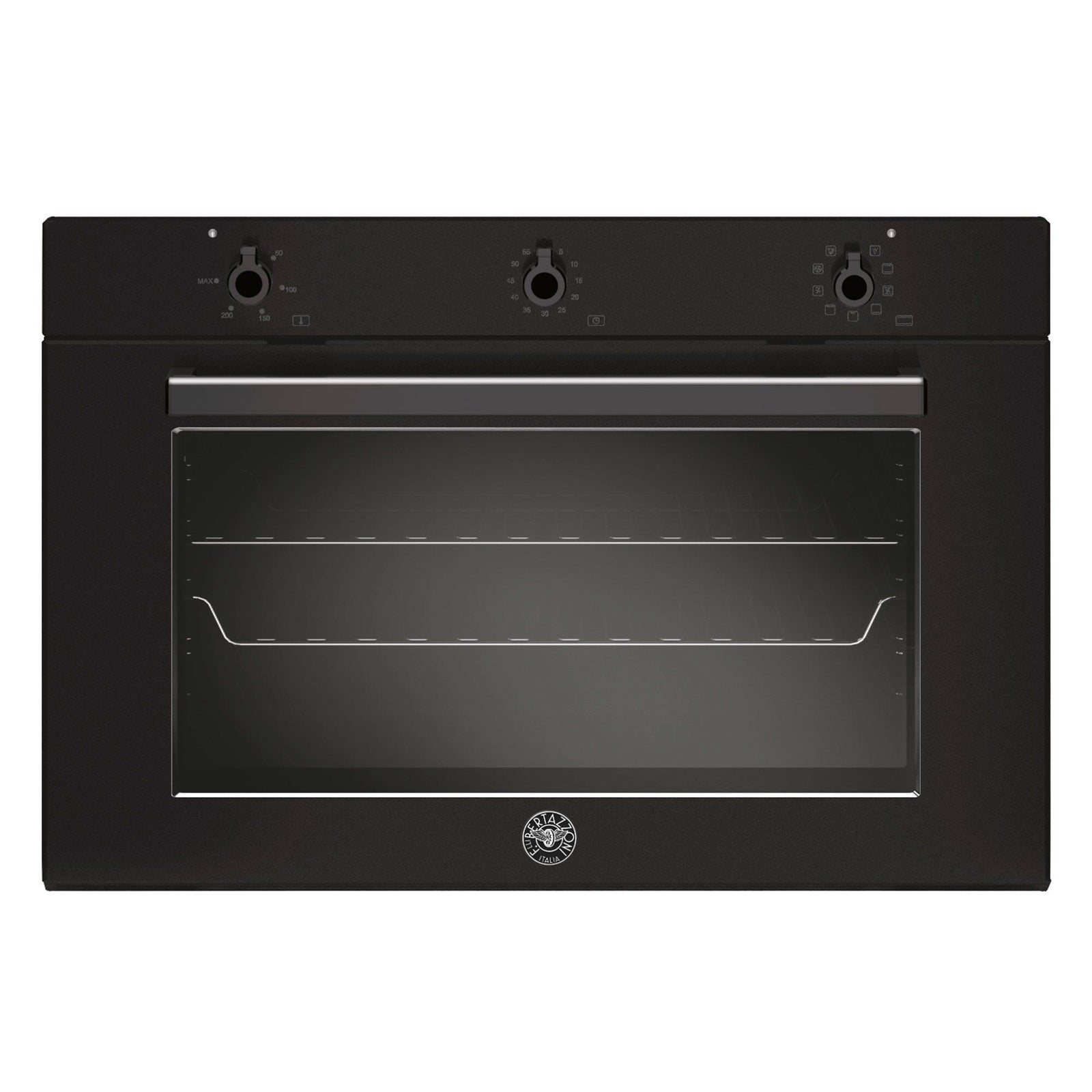 Bertazzoni Bertazzoni Professional F909PROEK indbygningsovn 90 cm, carbonio – frontbillede (Ovn)