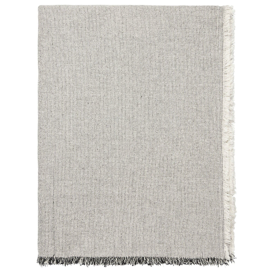 Broste Broste Elouise dug 200 x 160 cm, black/offwhite – produktfoto (Dug)