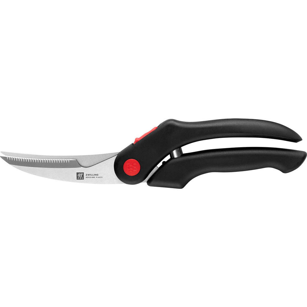 Zwilling Zwilling Fjerkræsaks, 25 cm, sort – close-up (Saks)